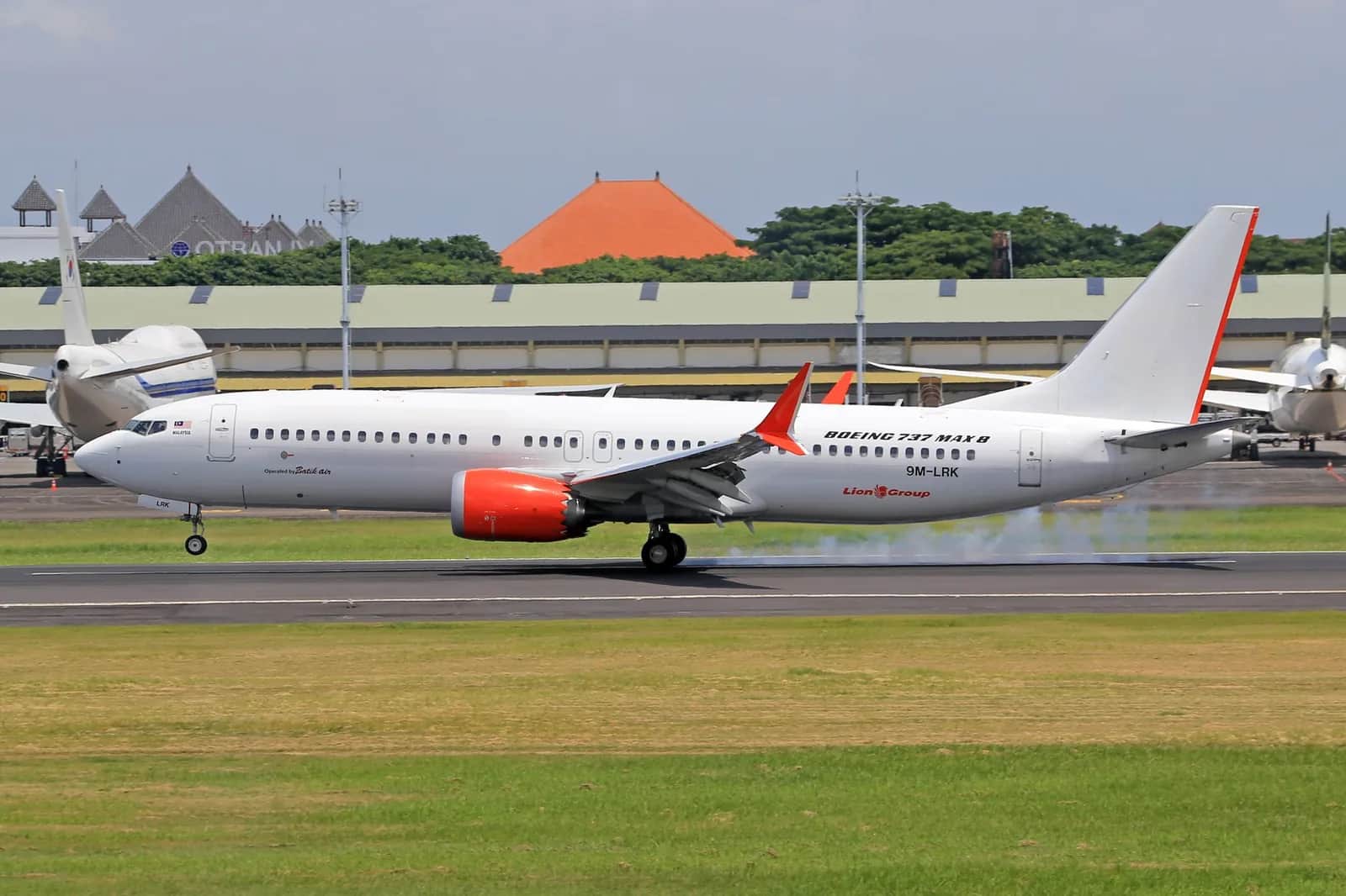 Terminal de l'aéroport international Ngurah Rai à Denpasar, Bali