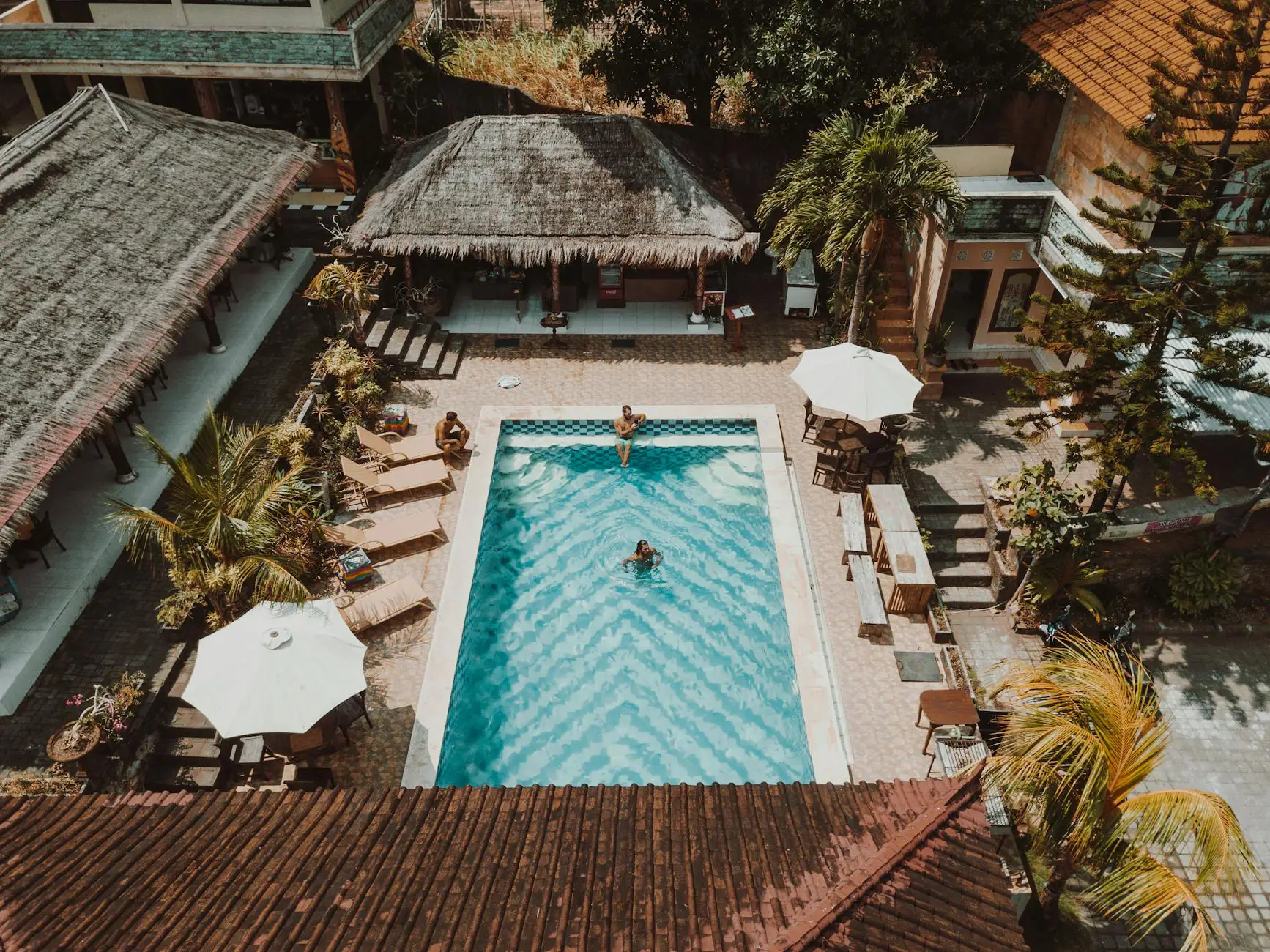Paysage luxuriant de Bali