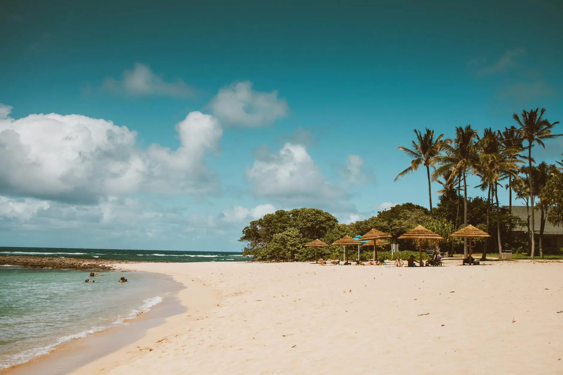 Plage tropicale à Bali