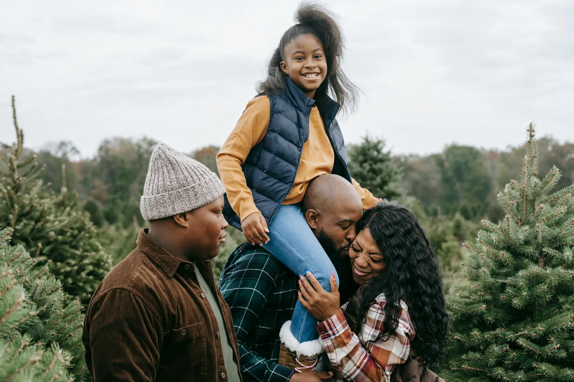 Famille en voyage