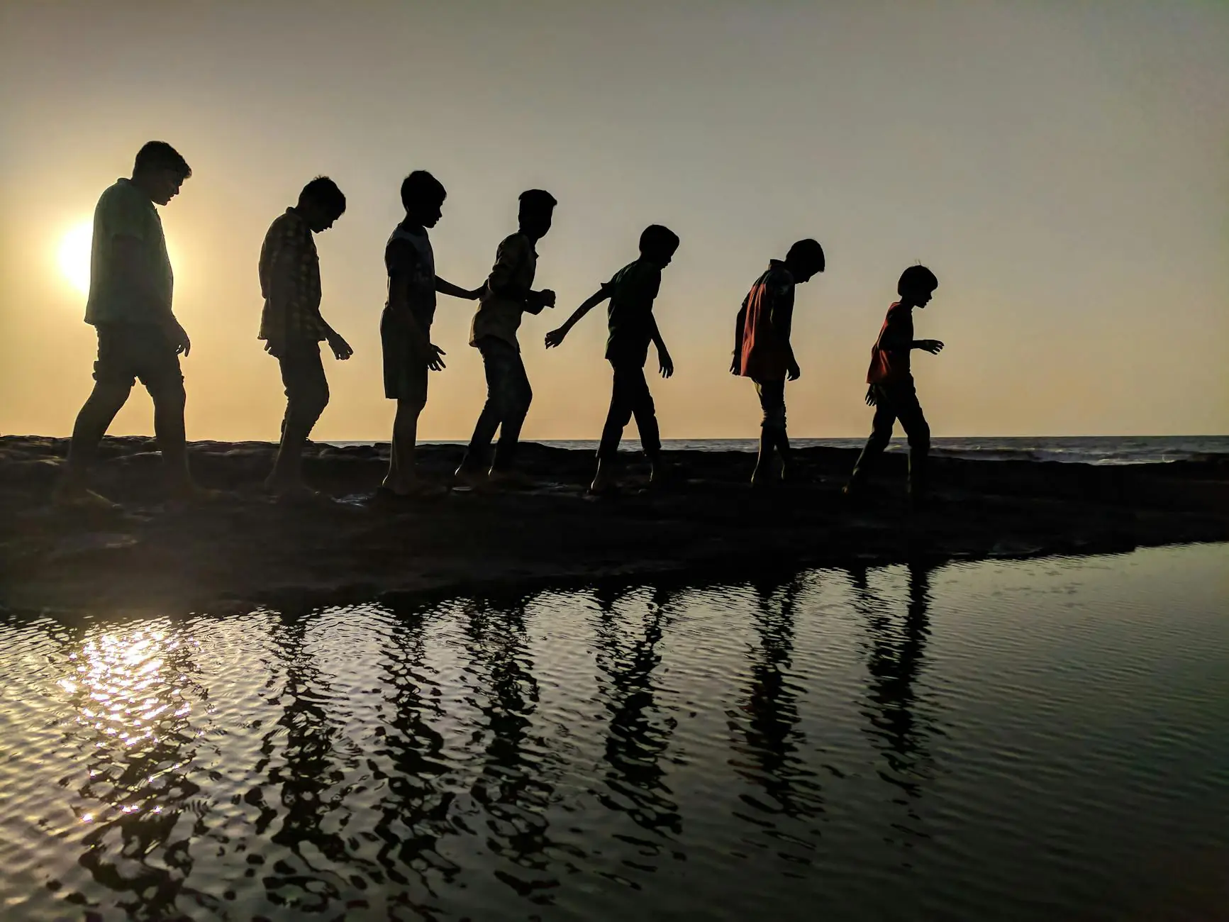 Enfants jouant à Bali